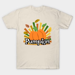 Pumpkin - Fall Burst T-Shirt